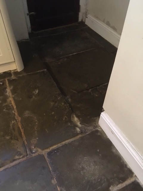 Flagstone Floor After Milling Haslingdon