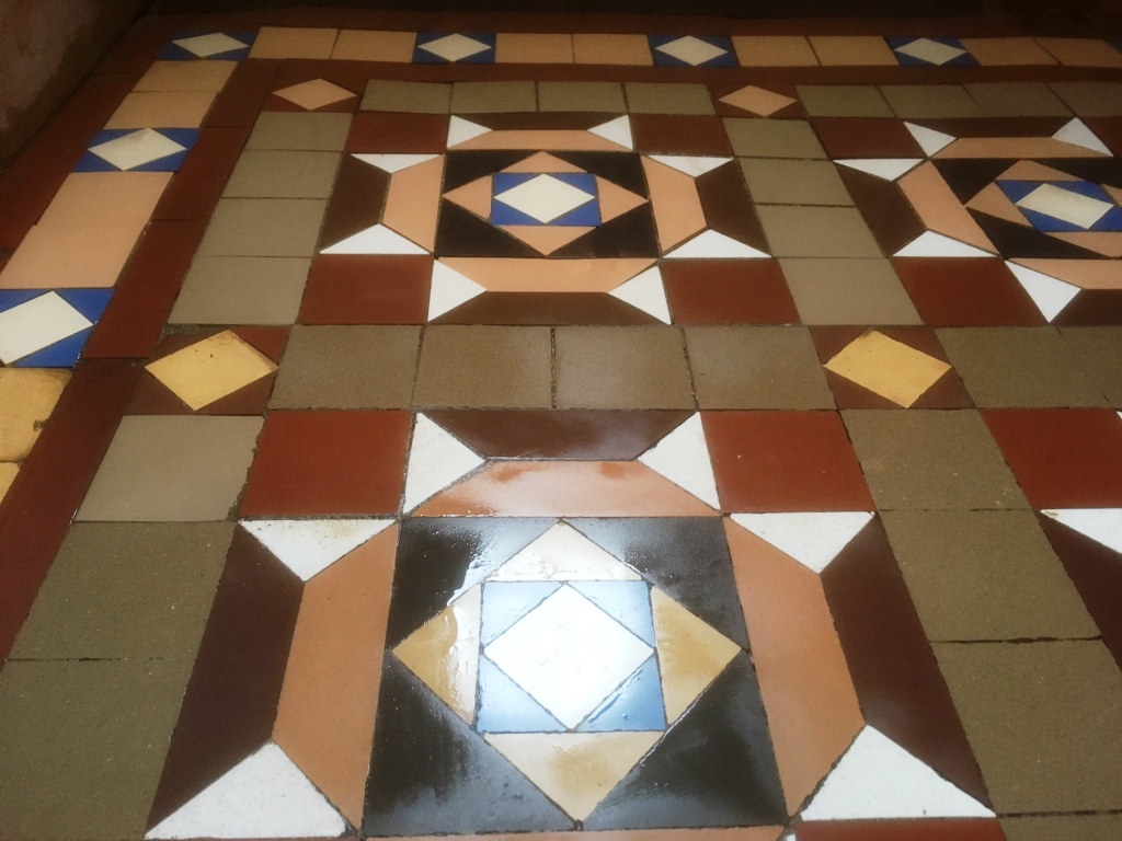 Geometric floor After Milling Barrow in Furness