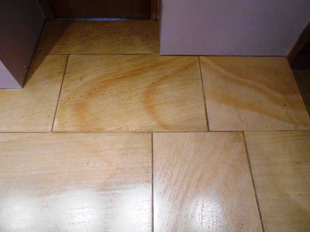 Milled Sandstone Floor Lancaster After