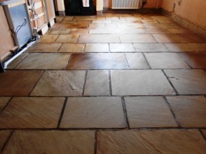 Sandstone floor Stodday after