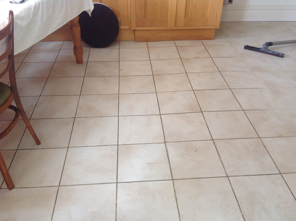 Chorley Tile and Grout Before Cleaning