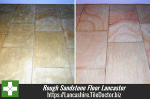 Rough Sandstone floor milled in Lancaster