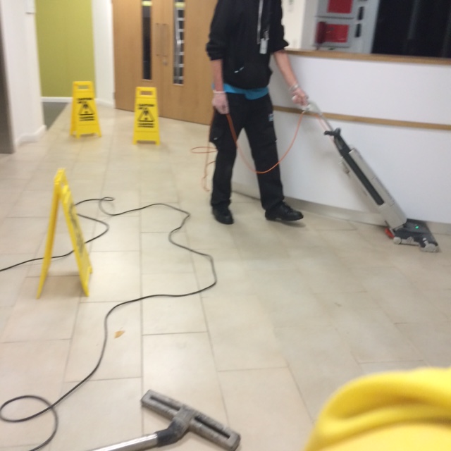 Applying Anti-Slip Treatment to Ceramic tiles in Lancaster During