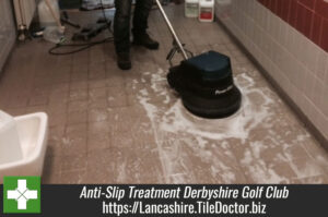 Application of Anti-Slip Treatment at a Derbyshire Golf Club
