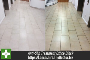 Application of Anti-Slip Treatment at an Office Block