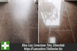 Milling and Polishing Blue Lias Limestone tiles in Silverdale