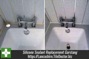 Replacing the Silicone Sealant around a Sink in Garstang