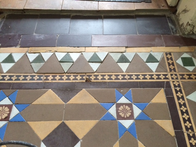 Victorian Tile Lippage Turton Tiles Relaid