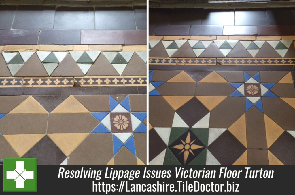 Resolving Lippage Issues With Uneven Victorian Floor Tiles In Turton