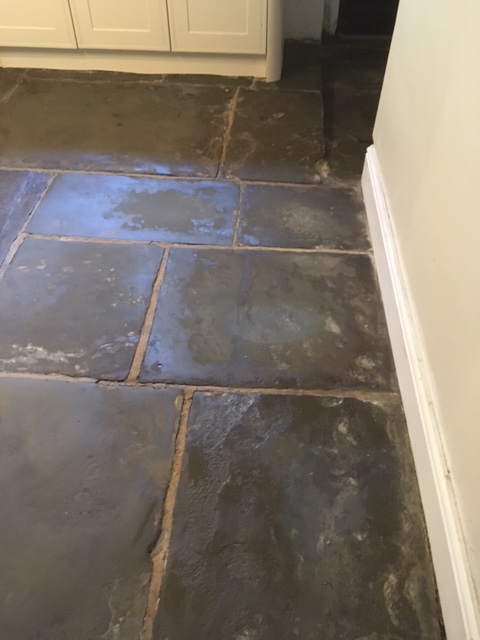 Flagstone Floor After Milling Haslingdon