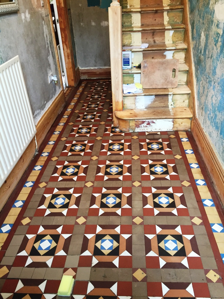 Geometric floor After Restoration Barrow in Furness