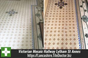 100+ Year-Old Victorian Mosaic Hallway Rejuvenated in Lytham St Annes